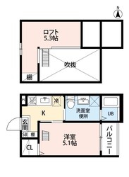 ヴィレッタ大正町の物件間取画像